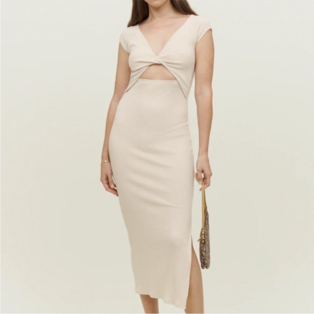 Reformation Faris Knit dress XS